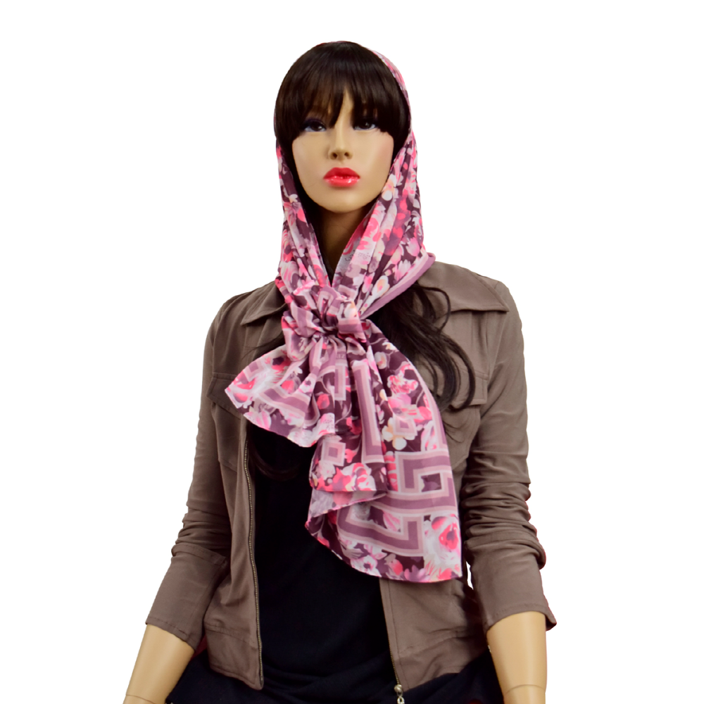 Hijab-Vintage flower