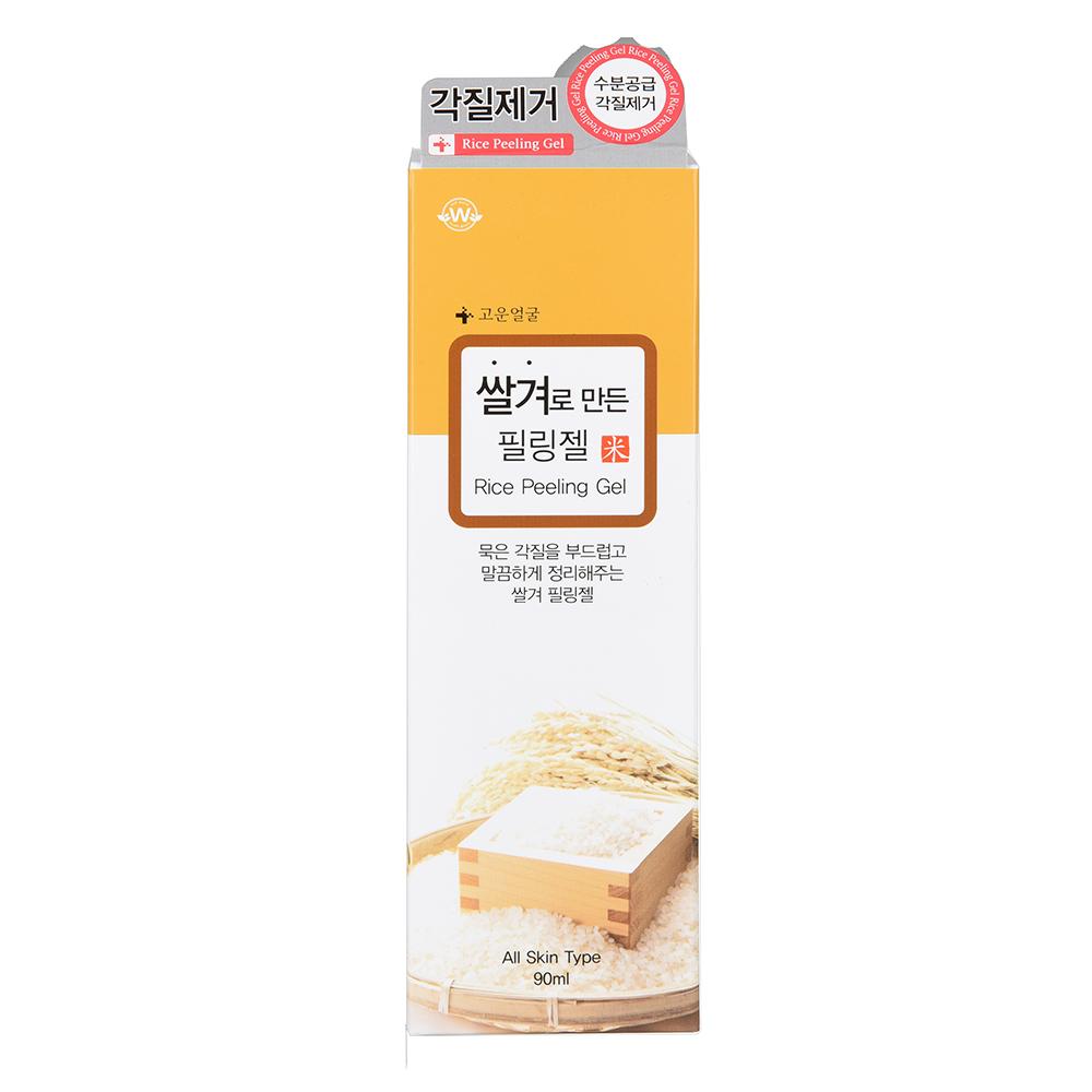 Rice bran peeling gel