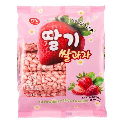 Strawberry Rice Cracker