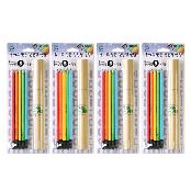 Zebra Pencil 5 pcs x 4 Sets With Paper Tube Case