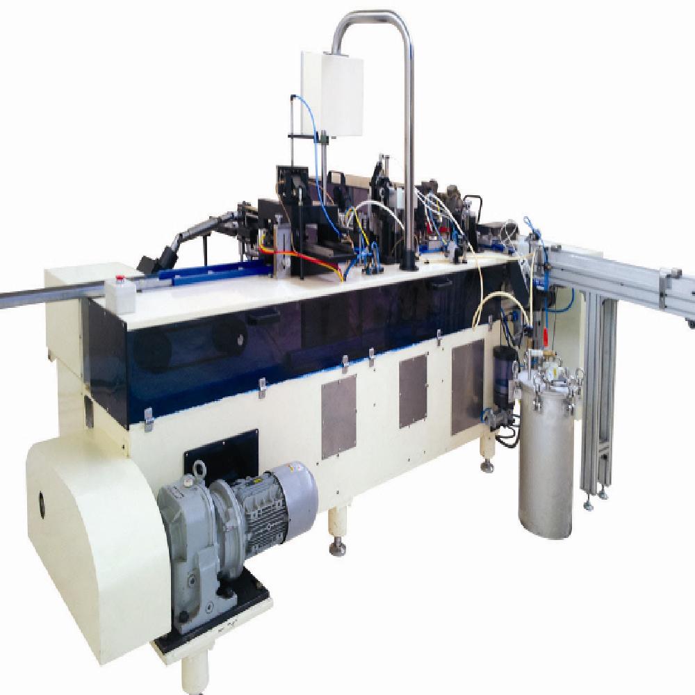 Round Card Board Assembling Machine with Bottom Board Punching & Inserting Device