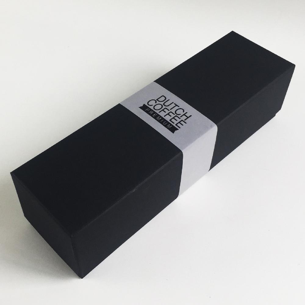 Wine box 1P (Black)_Tea Coffee Wine Liquor  Paper tube Packing Box Gift Box Wrapping Supplies