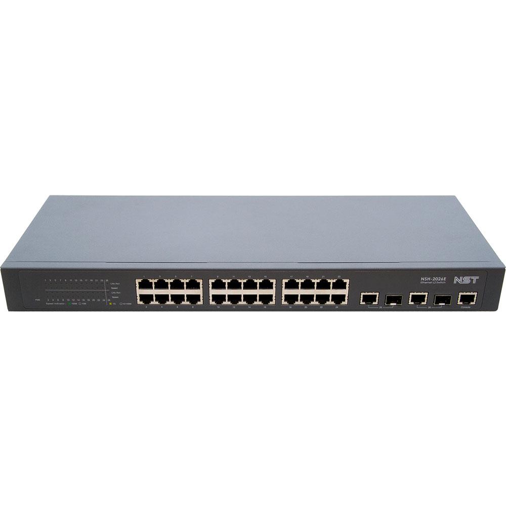 NST Ethernet Switch NSH-2026E - Enterprise Switch, High-speed Gigabit Ethernet Switch