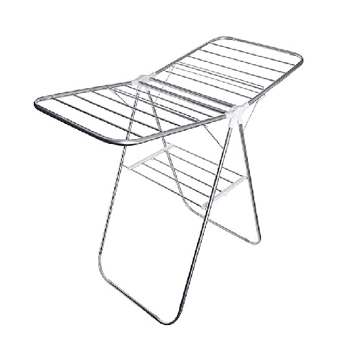 DaeSung Stainless Steel Clothes Drying Rack - Foldable for Easy Storage, 11.9 X 69 X 82(cm)