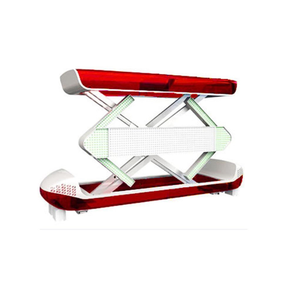 Integral lift warning lightbar