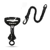 JAX PLANET Dog Car Restraint_Clip Set : Seat Belt Clip (+Shock Absorbent Bungee Leash)
