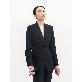 detail image2 SUITHEEL LOOSE FIT BELTED SINGLE SUIT - BLACK