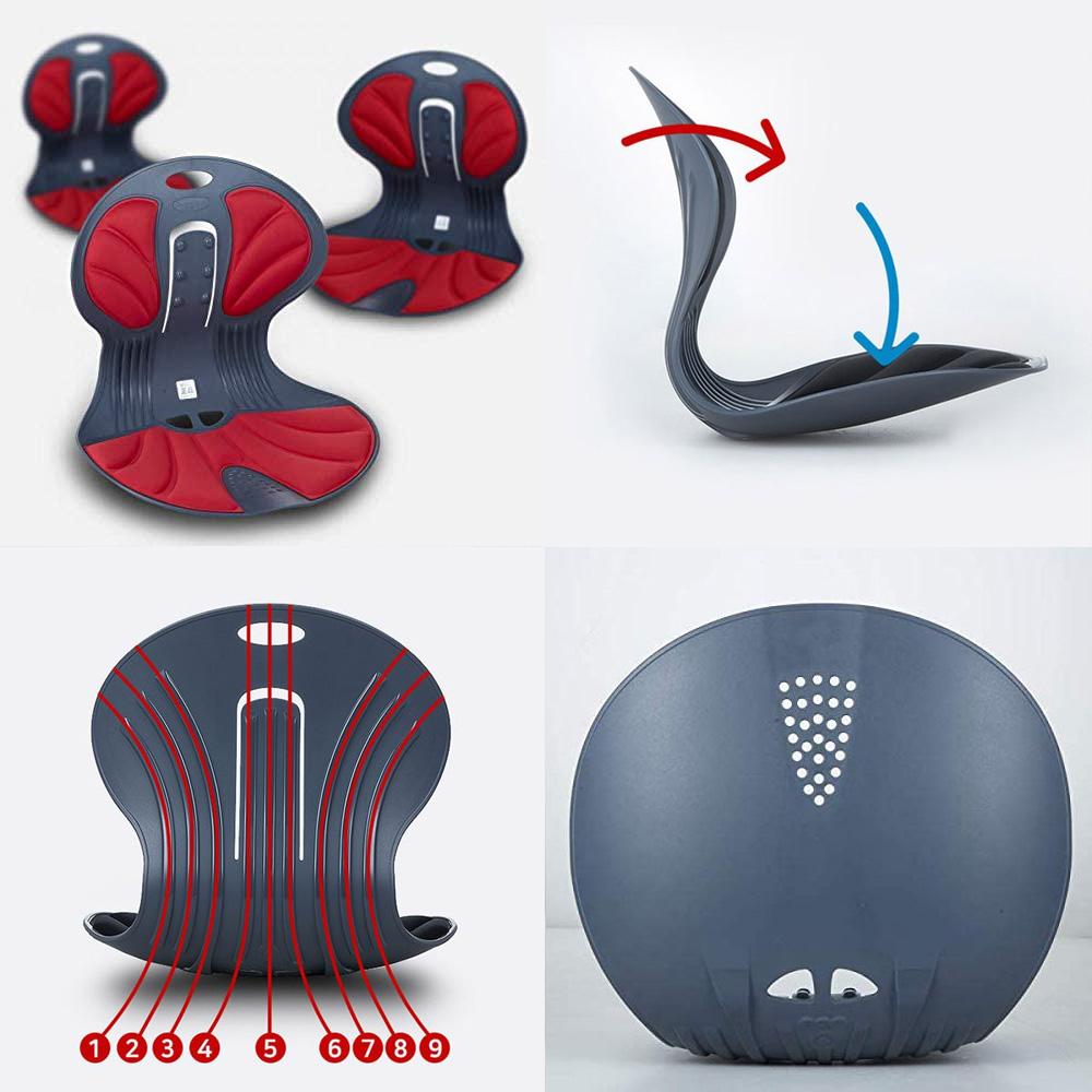 Ergonomic Posture Corrector Chair Red