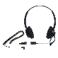 detail image2 IPD IPH-165 Binaural NC Headset with 2.5mm jack for Ciso SPA, Polycom IP 320,321,330,Panasonic KX an