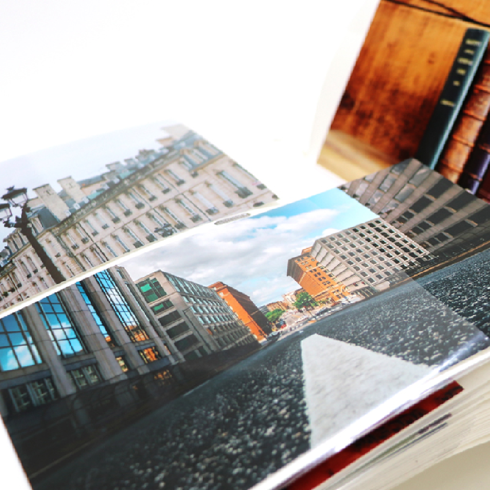 Fabric Frame Cover Photo Album 2UP, 4x6 200