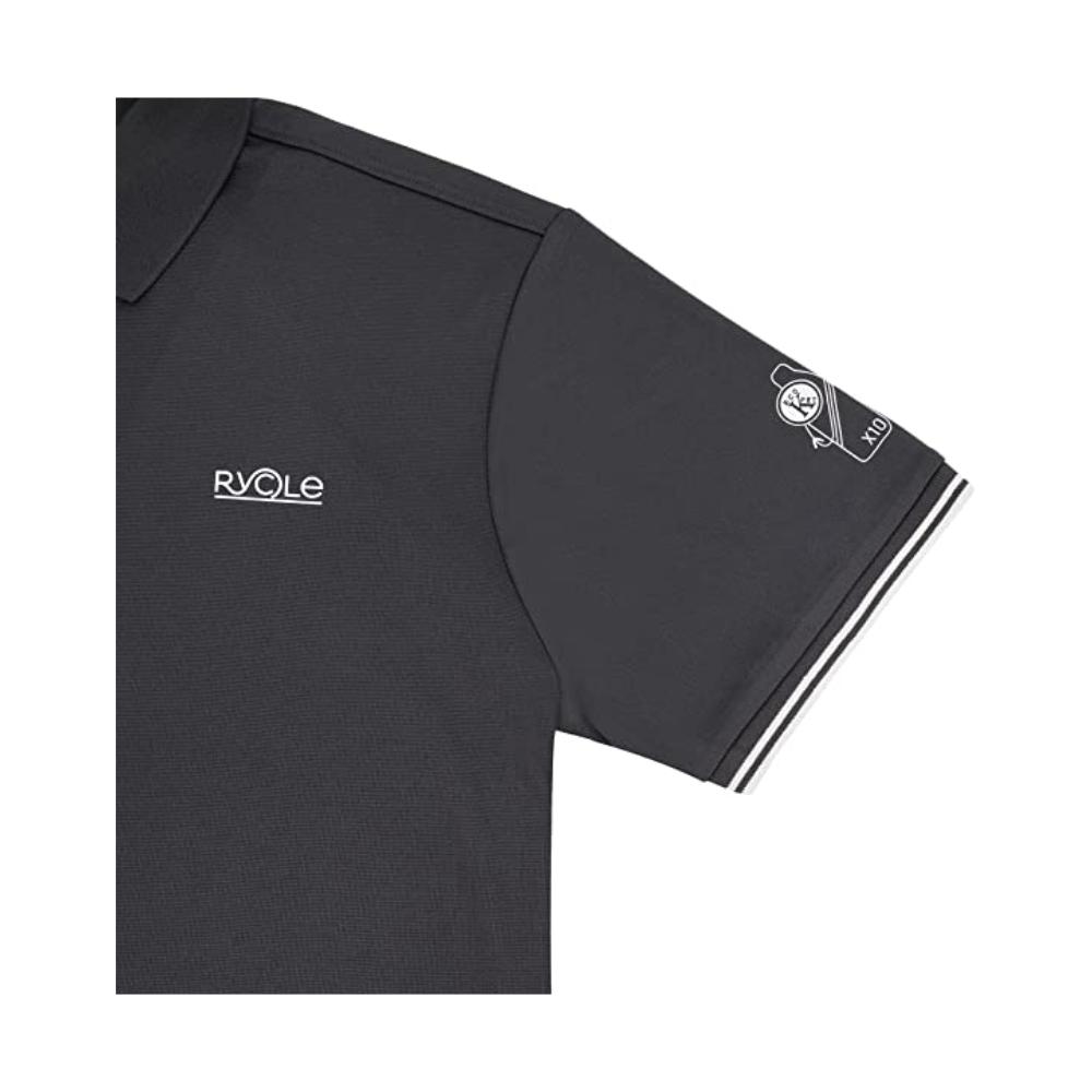 RYCLE Collared T-Shirts Recycled Material (3 Colors) | Perfect Sportswear, Soft Texture of Polyester