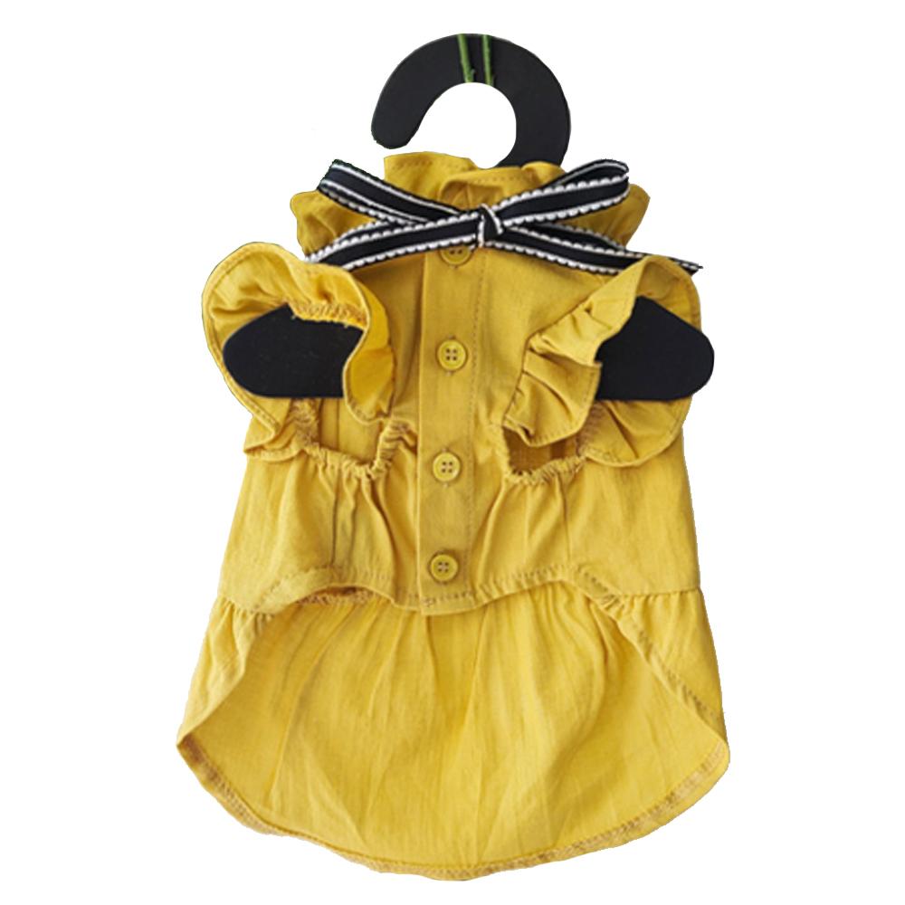 Tint Frill blouses (Yellow / M size)