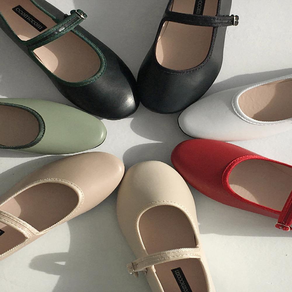 Dorothy Mary Jane Banding Flat Shoes