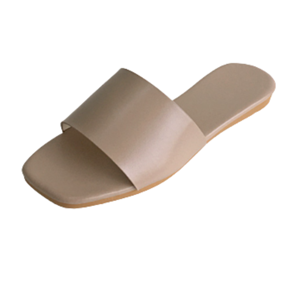 Holly Basic Slippers beige