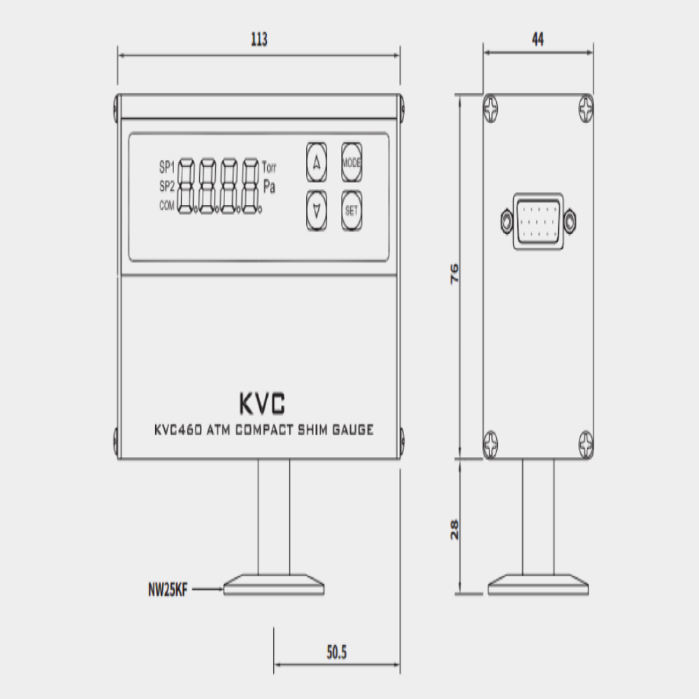 KVC460 ATM Compact SHIM Module Gauge