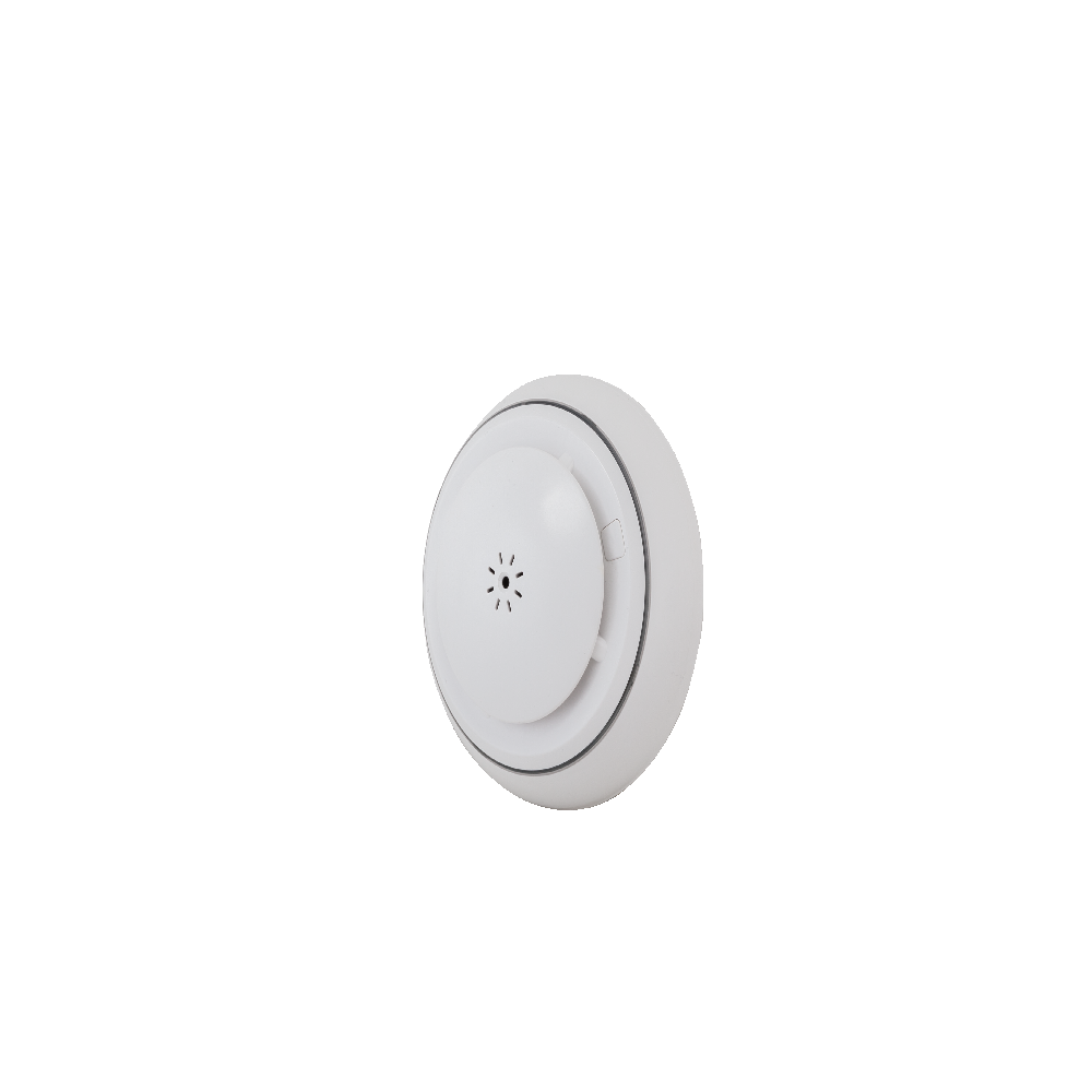 Wireless linked fire detector