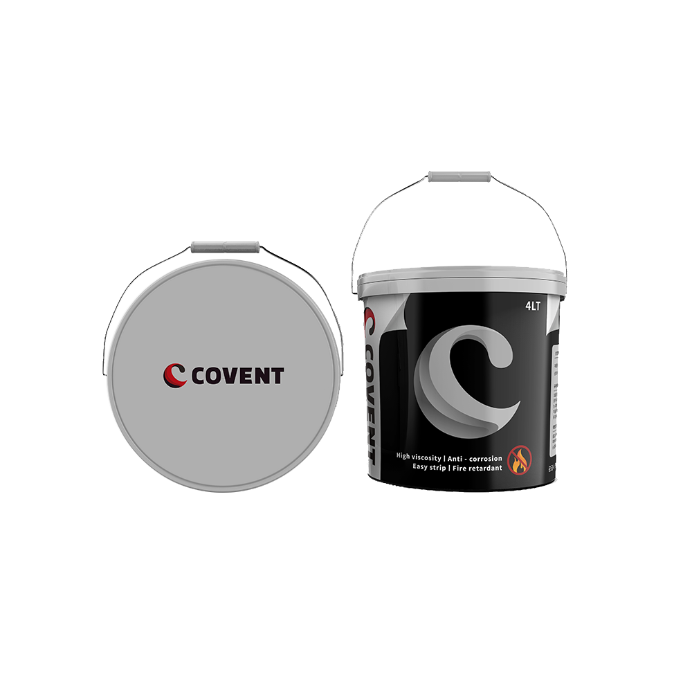 High viscosity long-term rust preventive rubber coating product