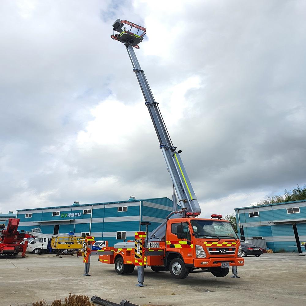 Jinwoo SMC Compact boom fire-fighting vehicle(3.5ton)