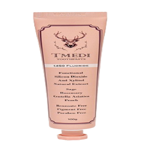 TMEDI high fluoride toothpaste peach