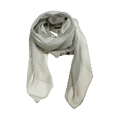 Ombre   gray   silk   scarf