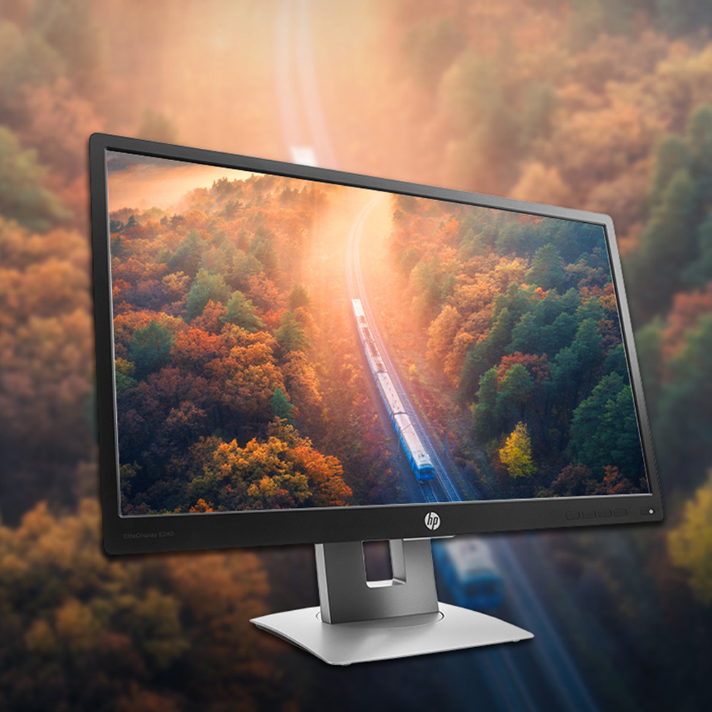[second-hand monitor] HP 24-inch IPS wide-viewing monitor HP E240