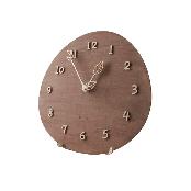 Mongle pebble silent wall clock