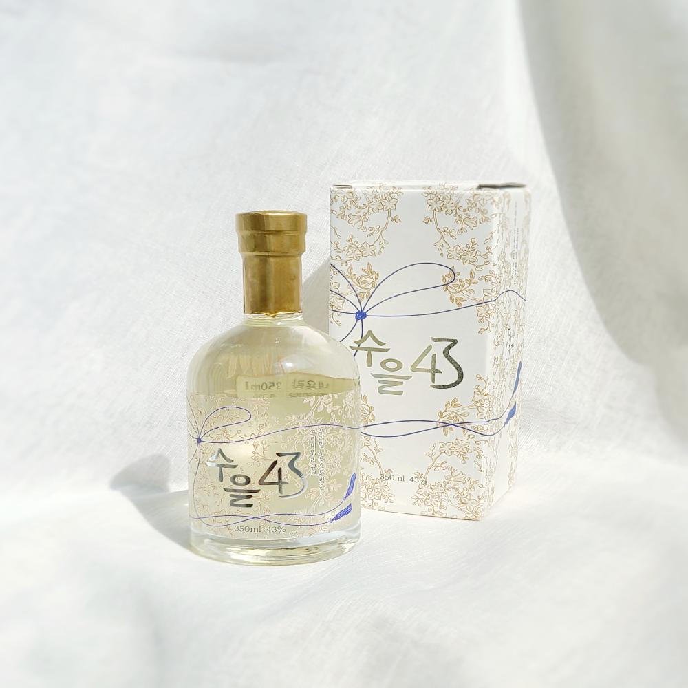 GAYANGJUJAK SOOEUL 43 KOREAN TRADATIONAL LIQUOR 350ML