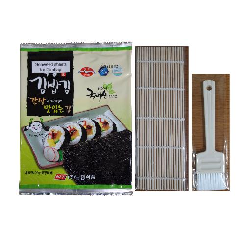 Korean Seaweed Gimbap DIY cooking set | Gimbap, Kimbap, Korean Seaweed, Laver, Seaweed