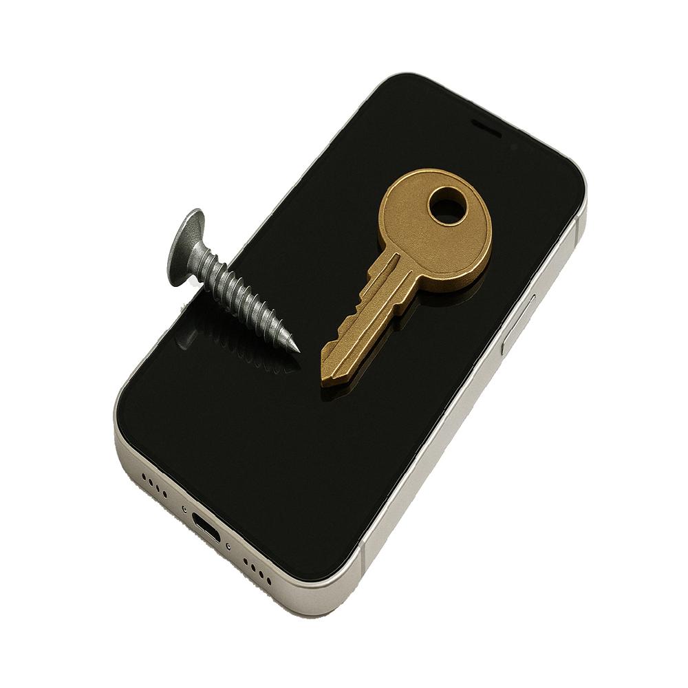 Clear (Glossy) AFP 4 Way Privacy  Film For Mobile Device