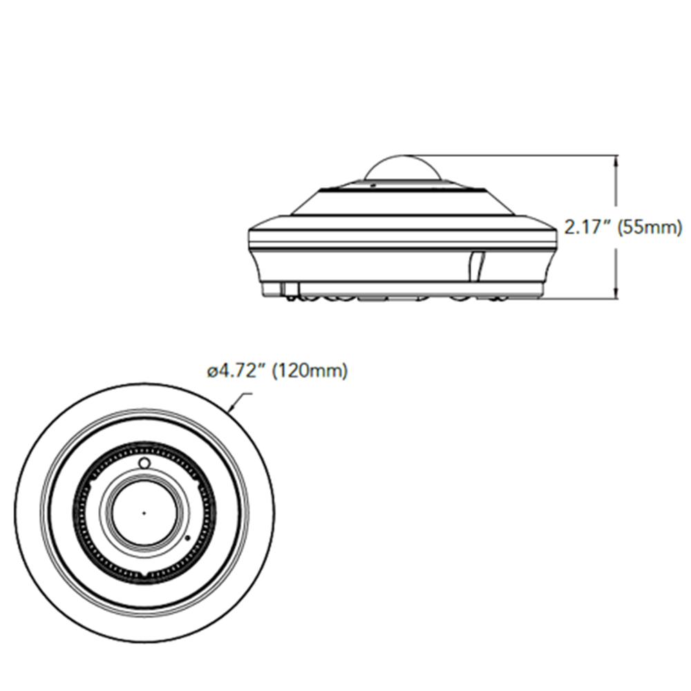 360 View Network IP Dome camera