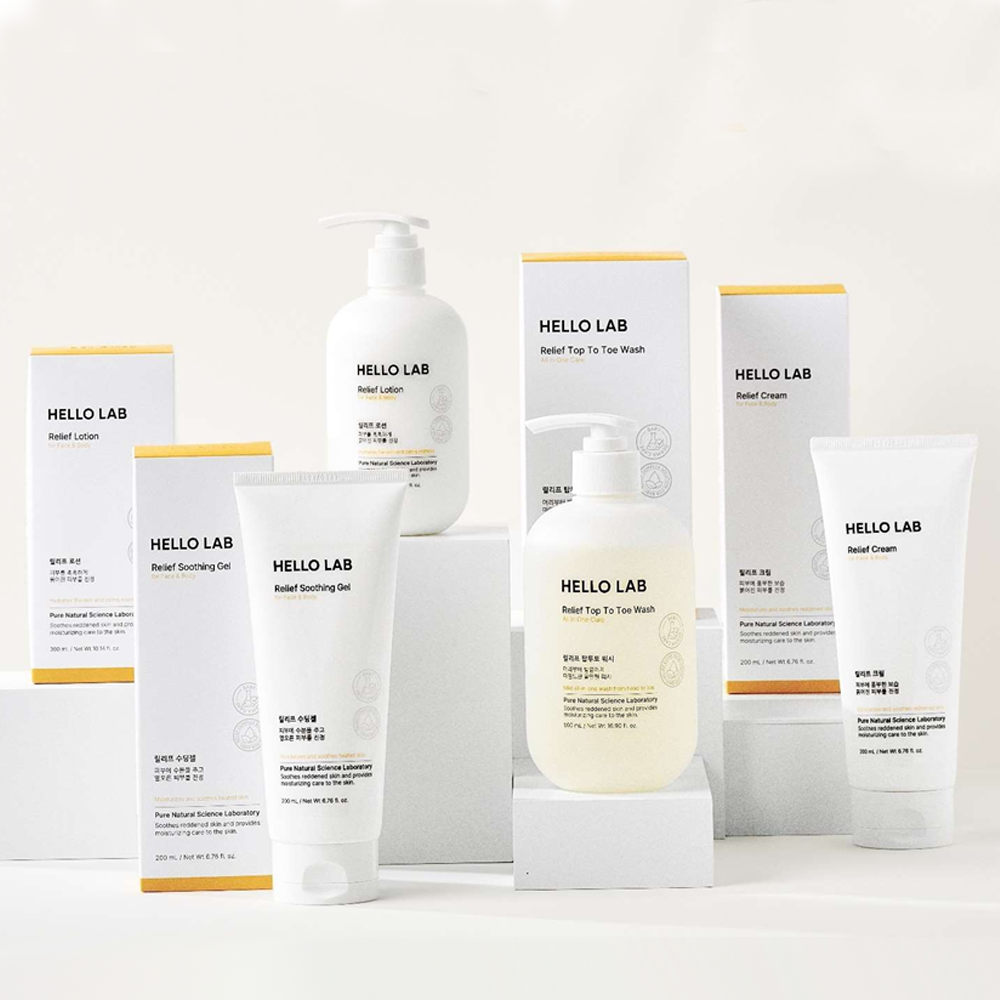 HELLO LAB RELIEF TOP TO TOE WASH